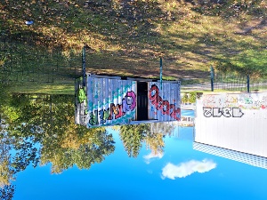 IB Straßensozialarbeit Jugendcontainer Sporthalle 4