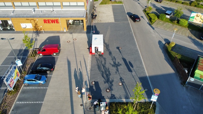 Marktfläche Möwencenter © Universitäts- und Hansestadt Greifswald Marktfläche Möwencenter