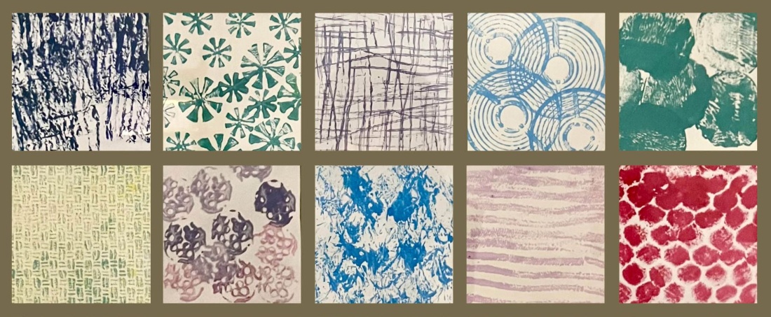 Druckexperiemente - Collage © Kunst-Werkstätten Greifswald Druckexperiemente - Collage