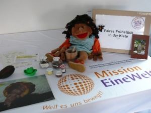 Mission EineWelt Entwicklungspolitische Kiste - Faires Frühstück