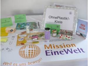 Mission EineWelt Entwicklungspolitische Kiste - Ohne Plastik