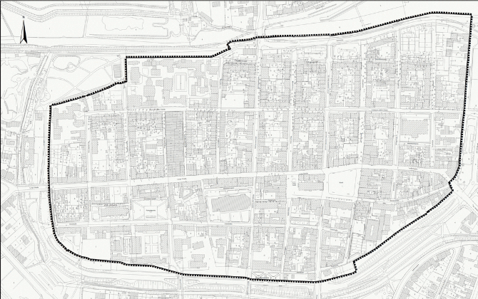 Uebersichtsplan Gestaltungssatzung Innenstadt © Stadtbauamt der Universitäts- und Hansestadt Greifswald Bild