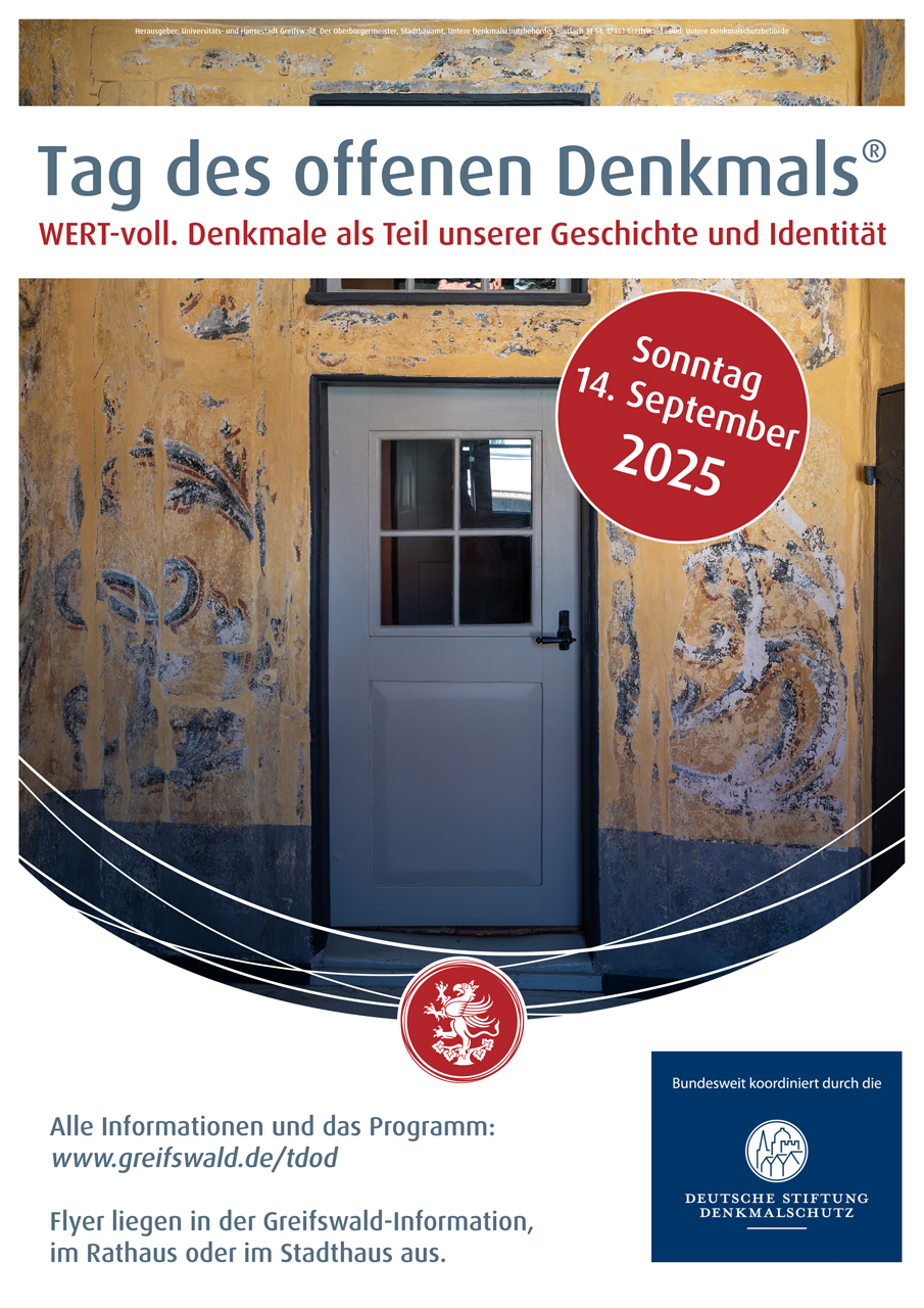 Plakat zum Tag des offenen Denkmals