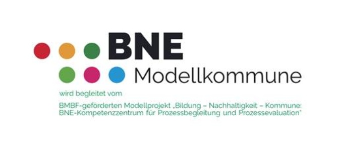 Modellkommune BNE - Logo © BNE Kompetenzzentrum Logo Modellkommune BNE