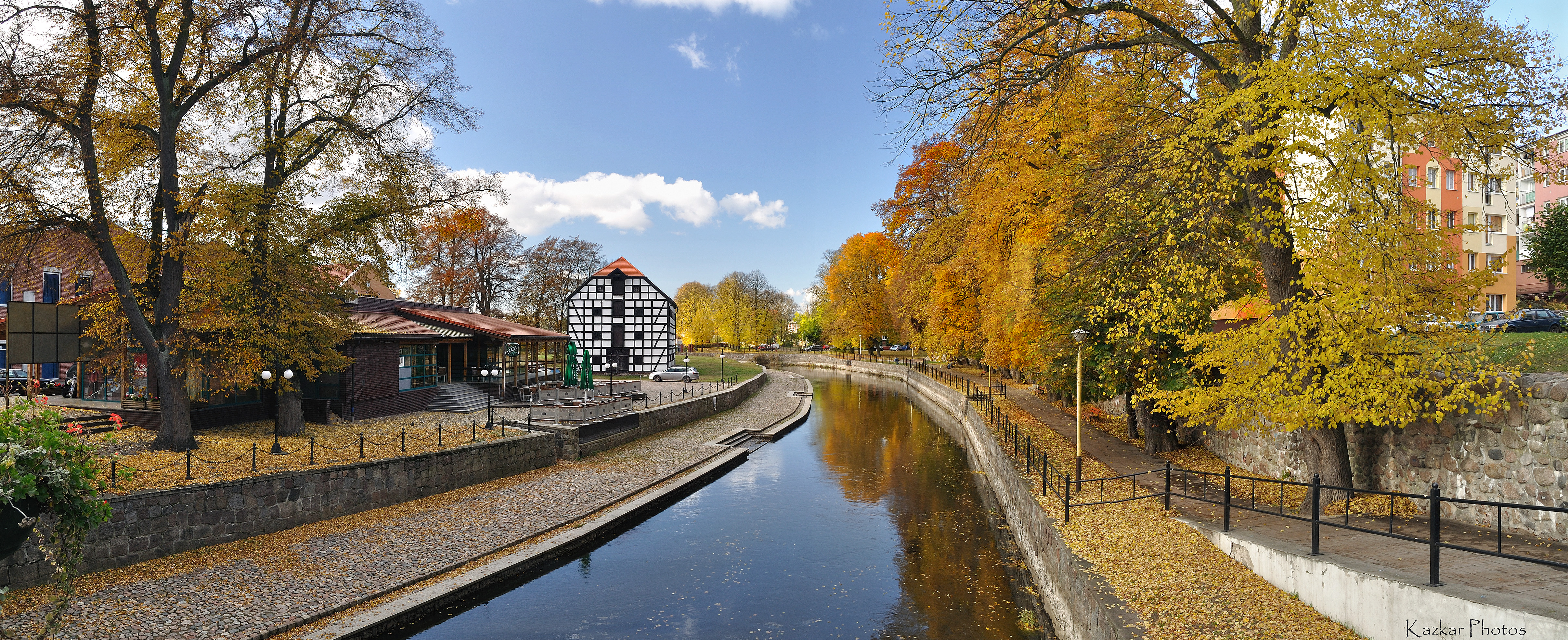 Flusspromenade in Goleniów