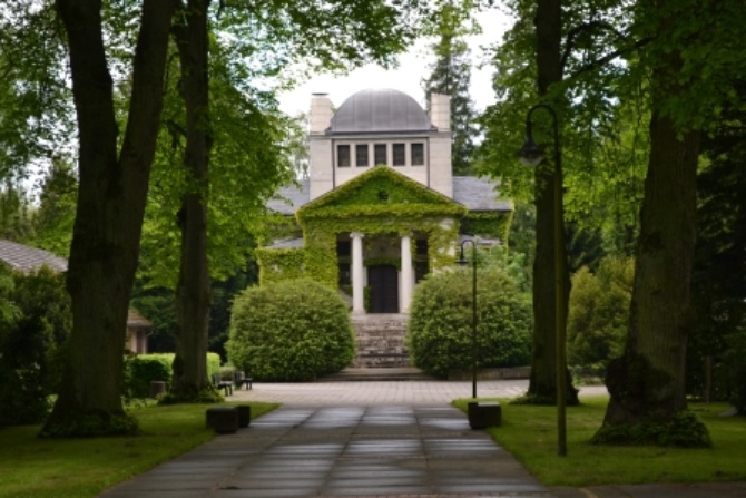 Krematorium © Pressestelle Das Krematiorium auf dem neuen Friedhof.