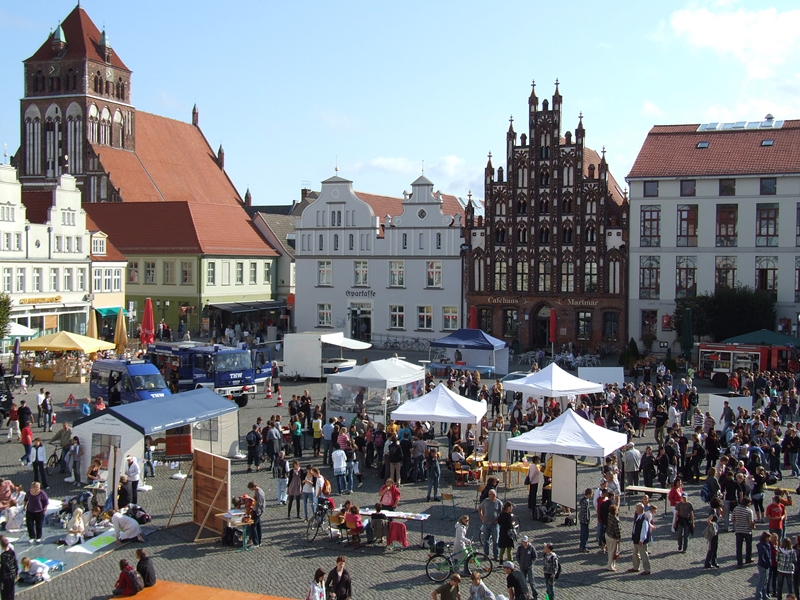 Präventionstag auf dem Greifswalder Markt