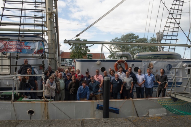 70 Jahre Greif © Silvio Weiß Gruppenbild zum 70. Geburtstag der GREIF