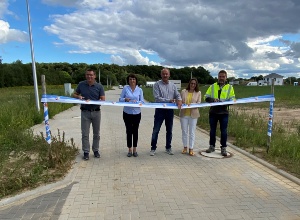 Fertigstellung Erschließung B-Plan 13 © Pressestelle der Universitäts- und Hansestadt Greifswald Erschließung für Bebauungsgebiet Am Elisenpark komplett abgeschlossen