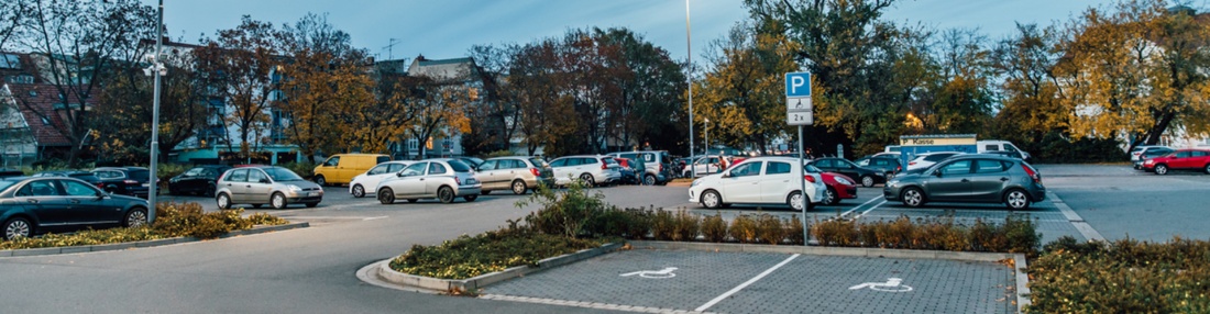 Parkplatz in Greifswald © Wally Pruß In Greifswald kann auf allen städtischen Parkplätzen bargeldlos bezahlt werden