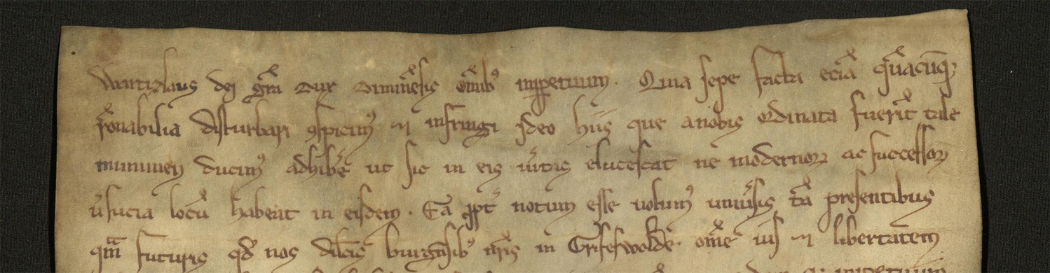 Pommern, Herzog. Herzog Wartislaw III. Verleiht Den Einwohnern Greifswalds Das Lübische Recht Und Alle Freiheiten, Derer Sich Die Stadt Lübeck Erfreut. 14 May 1250.
