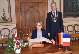 Besuch der französischen Botschafterin, Foto Pressestelle (2) © Pressestelle Besuch der französischen Botschafterin