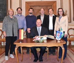 Delegation aus Pommerode Empfang im Rathaus web 1 © Pressestelle Bild