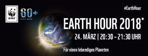 Earth Hour 2018 (c) WWF © WWF Plakat Earth Hour 2018