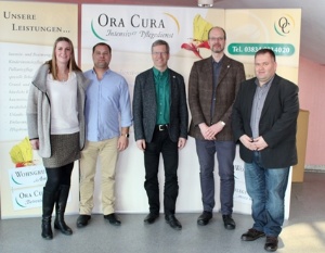 Firmanbesuch bei Ora Cura (2), Foto Ora Cura © Ora Cura Firmenbesuch von Dr. Fassbinder bei Ora Cura