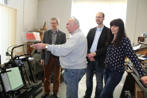 Firmenbesuch des Oberbürgermeisters bei KIEBU-Druck © Fabian Feldt Bild