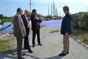Förderzusage Hansering, Foto Pressestelle Bild