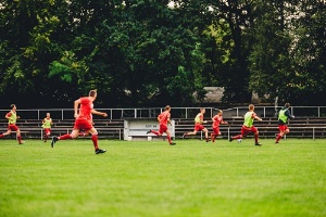 GFC_zweite_Mannschaft_2017(WallyPruss)_ganzes_Bild © Wally Pruß Sportler des GFC beim Spiel im Volksstadion