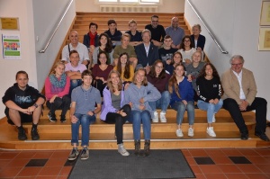 Gäste aus Samos Sept. 2018, Foto Pressestelle (2) - Kopie © Pressestelle Gäste aus Samos und Schüler des Humboldt-Gymnasiums mit Begleitung im Rathaus