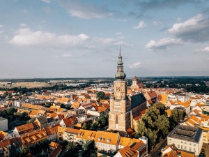Greifswald-Innenstadt-29-August-2019_20190829_DJI_0024_TJ_150dpi © Till Junker Greifswalder Innenstadt von oben