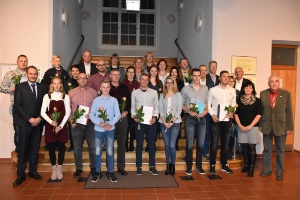 Gruppenbild Sportehrentag 2019, André Hollandt © André Hollandt Gruppenbild Sportehrentag 2019