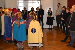 Heilige Drei König im Rathaus, 5.1.2017, Foto Pressestelle (17) © Pressestelle Bild