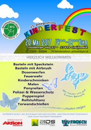Integratives Kinderfest 2017 © Behindertenforum Bild