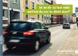 Karte Lärmaktionsplan, Grafik und Foto Henry Dramsch © Henry Dramsch Karte Lärmaktionsplan