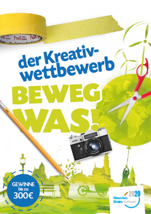 Kreativ-Wettbewerb für Klimaaktionstag 2017 © Umweltabteilung UHGW Plakat für Kreativ-Wettbewerb Klimaaktionstag 2017