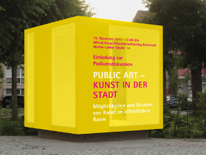 Kunst im öffentlichen Raum © Krupp-Kolleg Bild