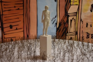 Kunstwerk Kreise Lomonossowallee, Foto Pressestelle (6) © Pressestelle Siegermodell von Julia Kausch für Kreisel in Lomonossowallee