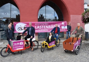 Lastenräder für alle - Start des LA.RA-Projektes, Foto Pressestelle (26) © Pressestelle Start des LA.RA-Projektes