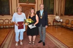 Nachehrung Stadtempfang - Silberner Greif für Melanie Suhrow, Foto Pressestelle (10) © Pressestelle Nachehrung zum Stadtempfang 2019 - Melanie Suhrow