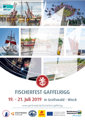 Plakat Fischerfest 2019 © Pressestelle Plakat Fischerfest 2019