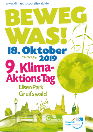 Plakat Klimaaktionstag 2019 © graffisch Plakat Klimaaktionstag 2019