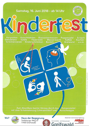 Plakat integratives Kinderfest © Behindertenbeauftragte Plakat Integratives KInderfest 2018