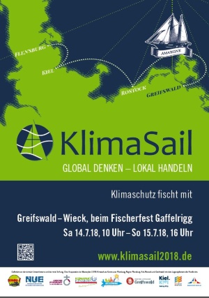 Poster zur KlimaSail Klein © Veranstalter Bild