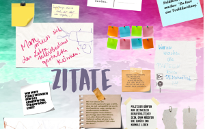 DemokraTisch Ausstellung St. Spiritus © PFD Plakat Ausstellung Demokratisch