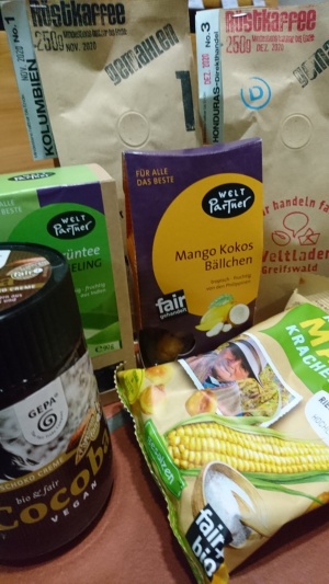 Fair Trade Produkte, Foto Pressestelle © Pressestelle Fair gehandelte Produkte