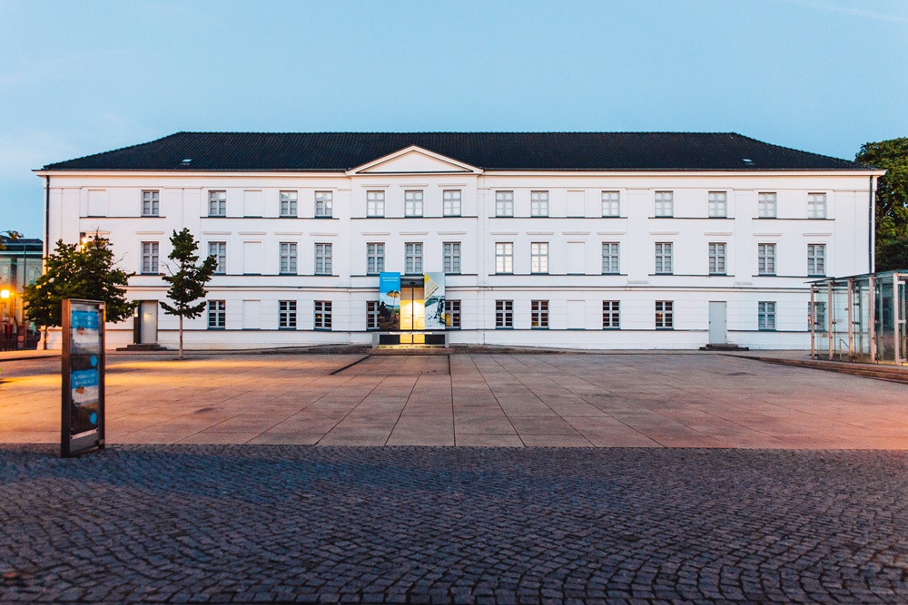 Pommersches_Landesmuseum_abends(WallyPruss)_ganzes_Bild © Wally Pruß Pommersches Landesmuseum