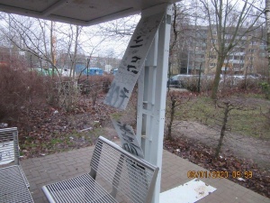 Vandalismus am Sportplatz Dubnaring, Foto Immobilienverwaltungsamt (15) © Immobilienverwaltungsamt Vandalismus am Sportplatz Dubnaring