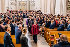 Feierliche Immatrikulation im Dom © Wally Pruß Bild