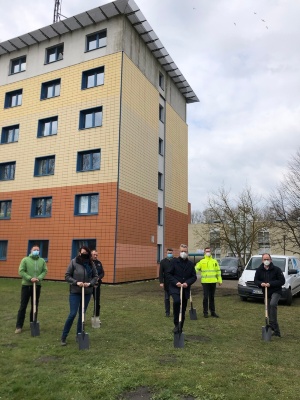 Spatenstich, Foto Pressestelle © Pressestelle Spatenstich für Parkplatz TZV