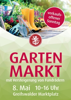 Plakat Gartenmarkt 2022 © UHGW Plakat Gartenmarkt 2022