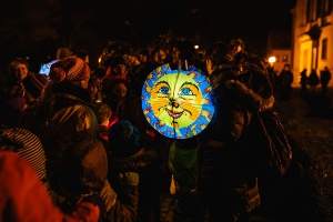 Lampionumzug © Wally Pruß Weihnachtlicher Lampionumzug durch die Greifswalder Innenstadt