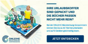 Onleihe Plakat © Stadtbibliothek Plakat für Aktion der kostenlosen Onleihe