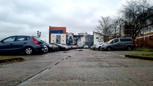 Parkplatz am A-9-Quartier © Pressestelle Parkplatz am A-9-Quartier