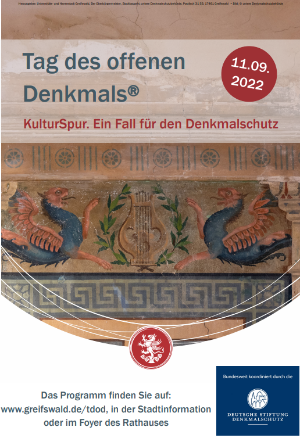Plakat Tag des offenen Denkmals 2022 © Denkmalschutzabteilung Plakat Tag des offenen Denkmals 2022