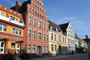 Stadtbibliothek Greifswald © Pressestelle der Universitäts- und Hansestadt Greifswald Außenansicht der Stadtbibliothek Hans Fallada in Greifswald
