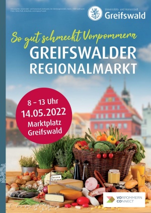 Plakat Regionalmarkt 2022 © UHGW Plakat Regionalmarkt 2022